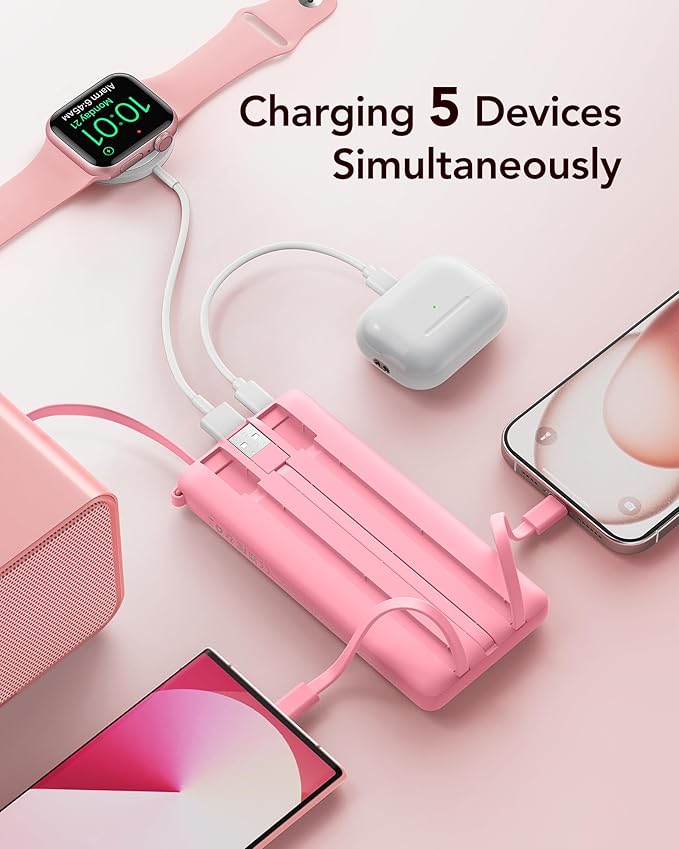 VRURC Portable Phone Charger, Travel Portable Charger - Image 4