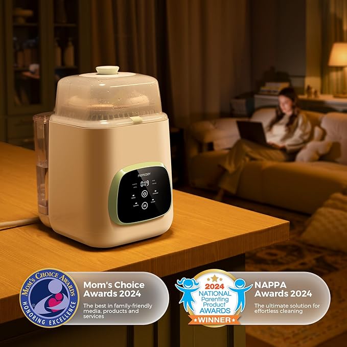 Momcozy KleanPal Pro Baby Bottle Washer, Sterilizer & Dryer - Image 9