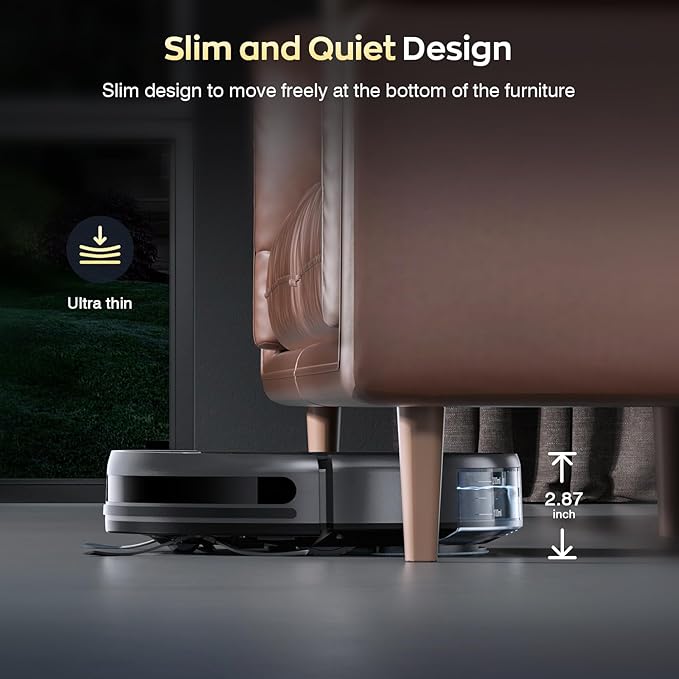 Robot Vacuum and Mop Combo, 2 in 1 Robotic Vacuums Cleaner - Image 4
