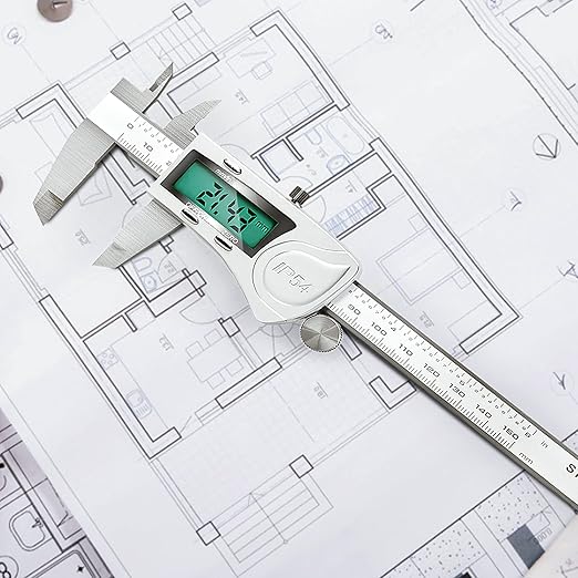 Electronic Digital Vernier Caliper Measuring Tool, IP54 Waterproof Electronic - Image 7