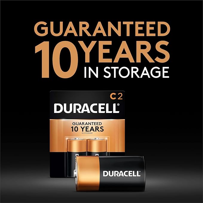 Duracell Coppertop C Batteries, C Battery - Image 8