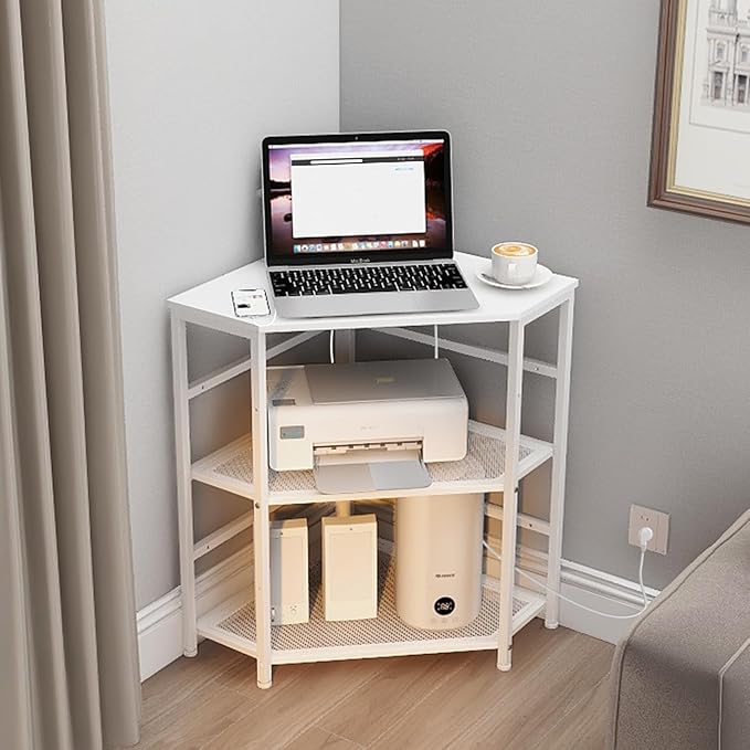 VEDECASA Corner Printer Stand Table - Image 2