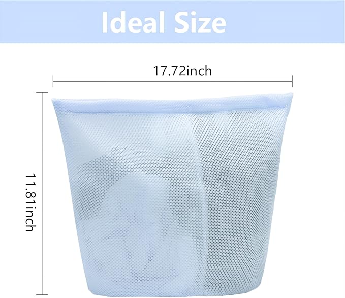 Guozcaray laundry bag with handles mesh laundry bags washing machine laundry - Image 2