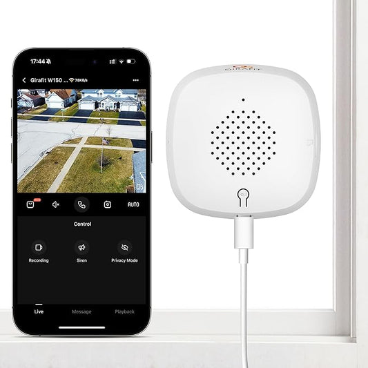 Girafit 3MP 2K Window Camera, 2.4GHz & 5GHz WiFi Indoor Cameras by Girafit