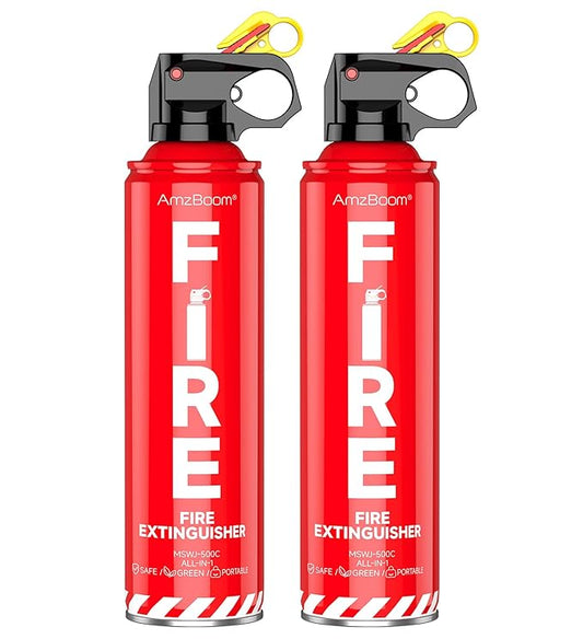 AmzBoom 2-Pack Fire Extinguisher by AmzBoom