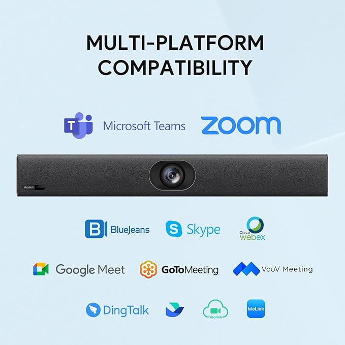 Yealink UVC40 E2 USB Conference Room Camera System 4K Video Conference Camera - Image 5