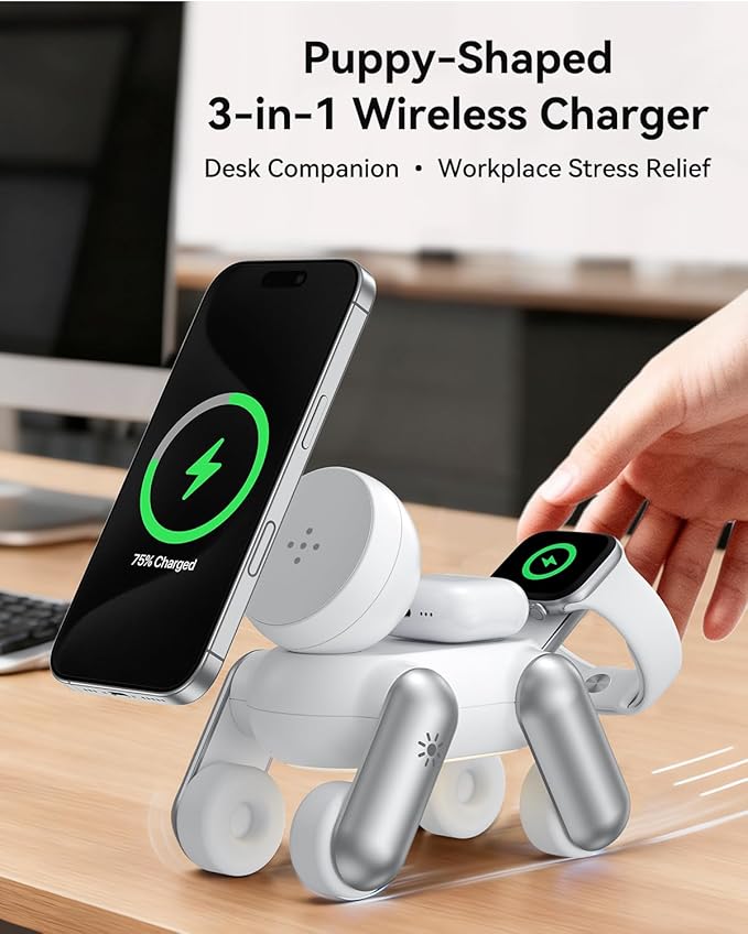 3 in 1 Wireless Charging Station - Image 5