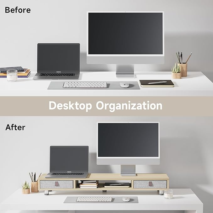 Fenge Monitor Stand, Dual Monitor Stand - Image 5