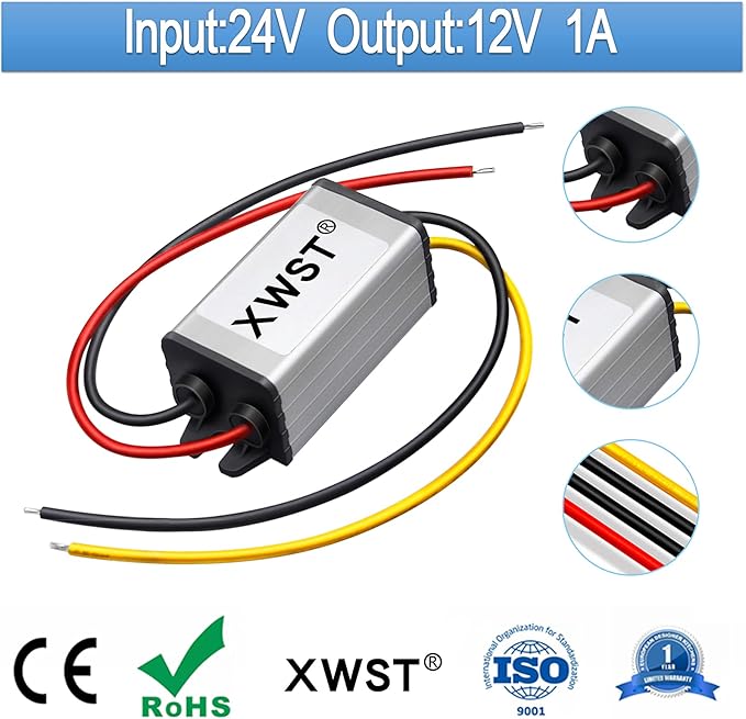 DC to DC 24V to 12V Step Down Voltage 12Volts Regulator Buck Converter Output - Image 2