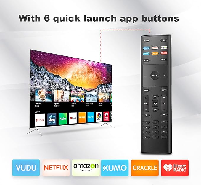 for Vizio Smart-TV Remote, Compatible - Image 3