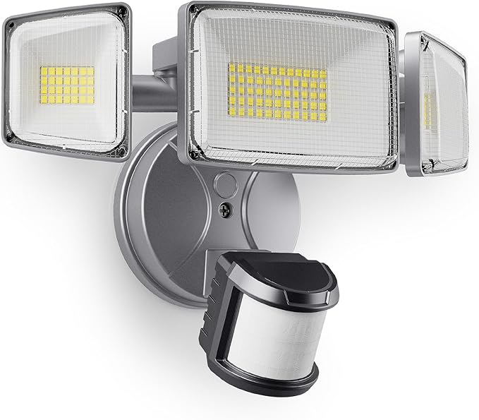 Onforu 75W LED Motion Sensor Outdoor Lights, Dusk to Dawn Flood Light Outdoor by Onforu