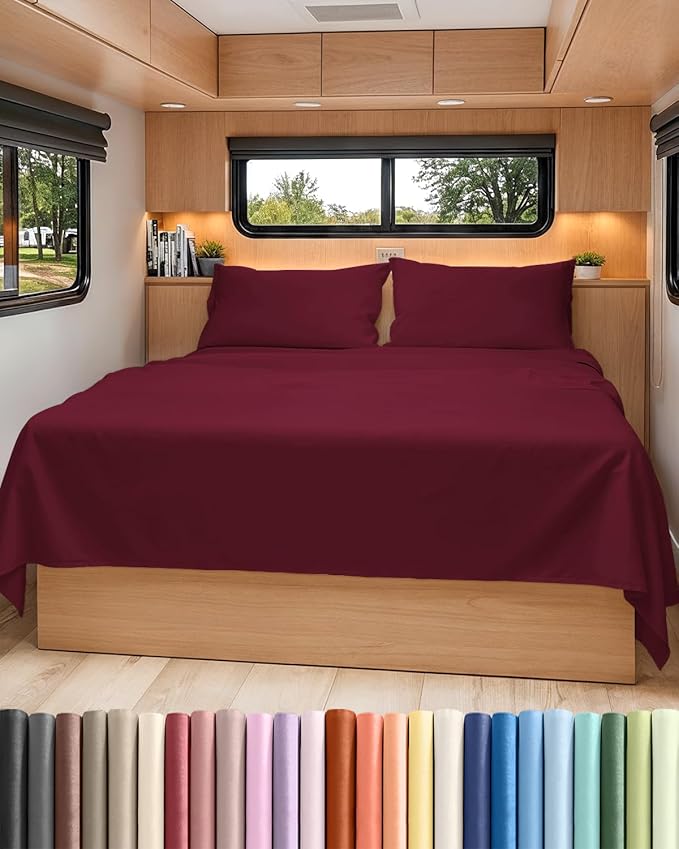 RV Short Queen Sheet Set 60 X 75 by CGKUnlimited