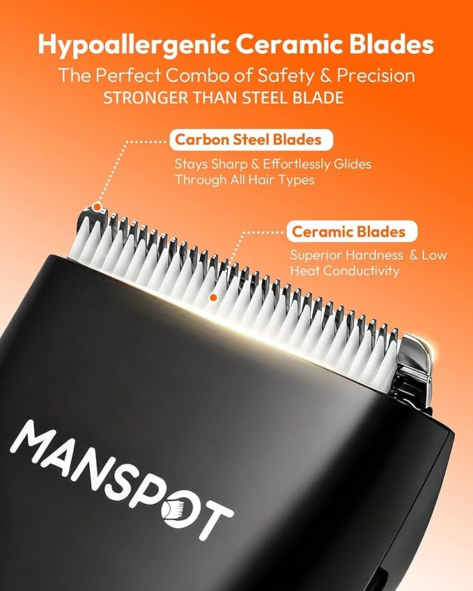 MANSPOT Manscape Groin & Body Hair Trimmer - Image 3