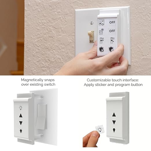 zunzunbee Slate Switch – Zigbee 3.0 Smart Wall Button Remote, Works - Image 2