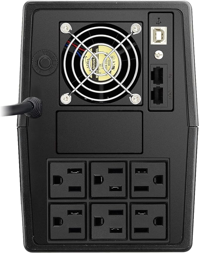 OPTI-UPS TS2000E 3 Year Warranty Line Interactive UPS Battery Backup & Surge - Image 3