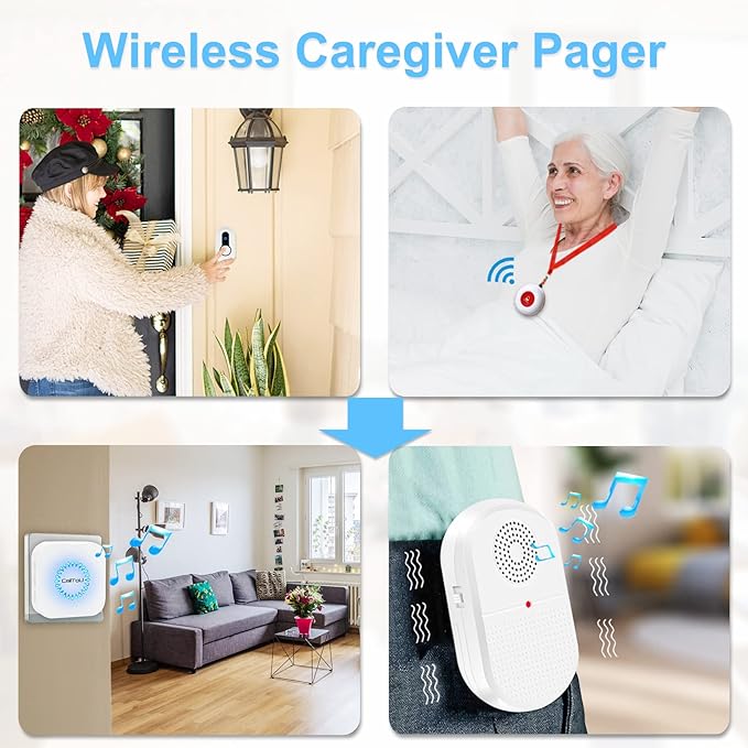 CallToU Caregiver Pager Wireless Call Button - Image 6