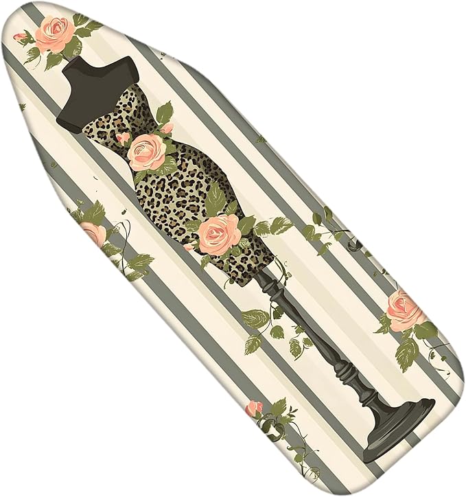 Nuxovilar Ironing Board Cover Needle Cotton 15x54 Inches | Ironing Board Cover by Nuxovilar