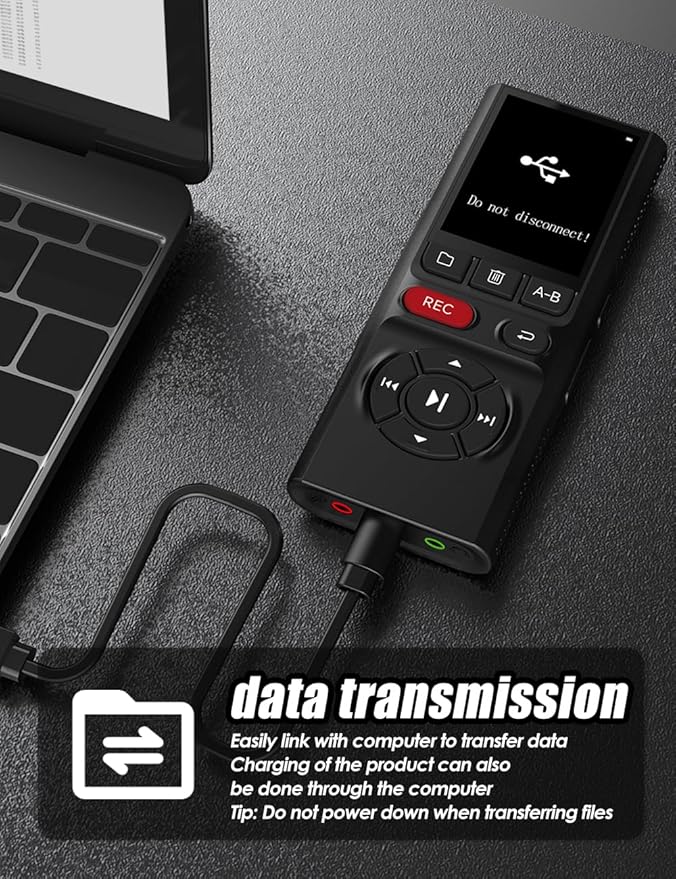 64GB Jaswill Digital Voice Recorder - Image 2