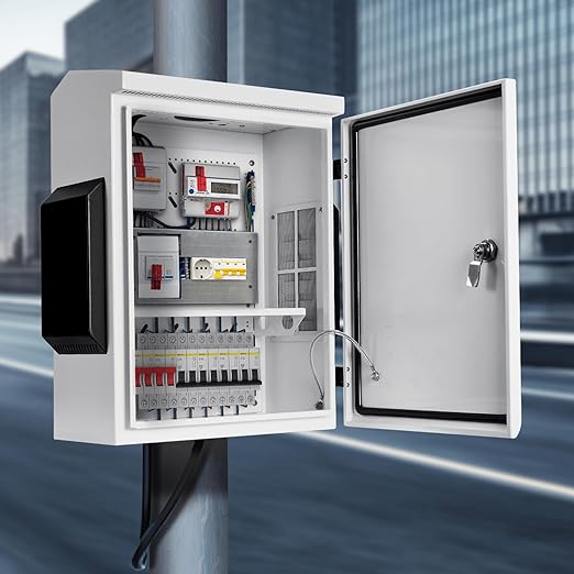 Outdoor Electrical Box, Cold-Rolled Steel Plate, Aluminum Alloy Back Beam - Image 4