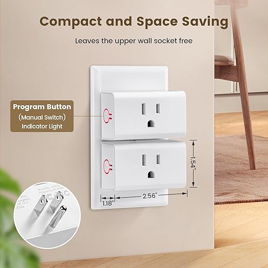 SURAIELEC Remote Control Outlet, Wireless Light Switch - Image 3