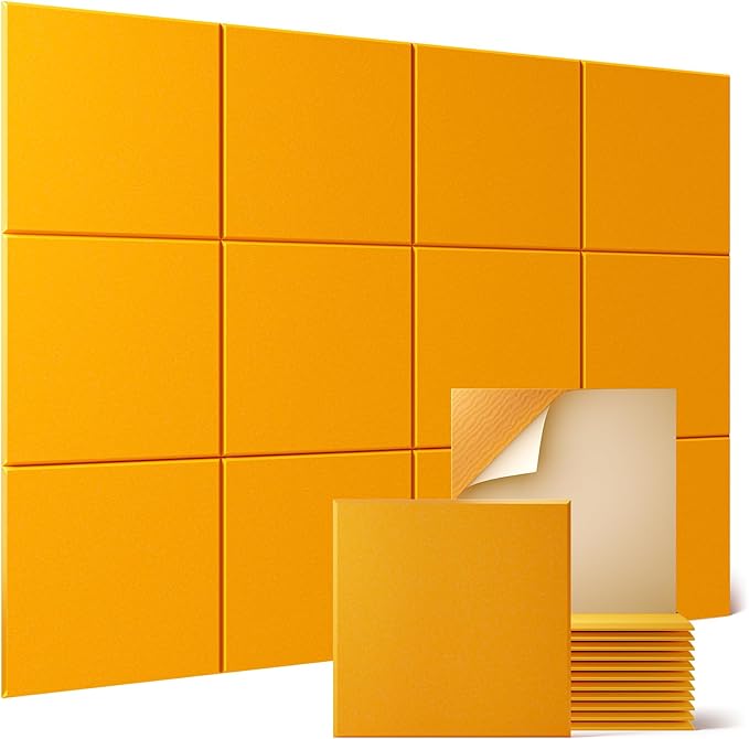 Sonicism 12 Pack Acoustic Wall Panels by Sonicism