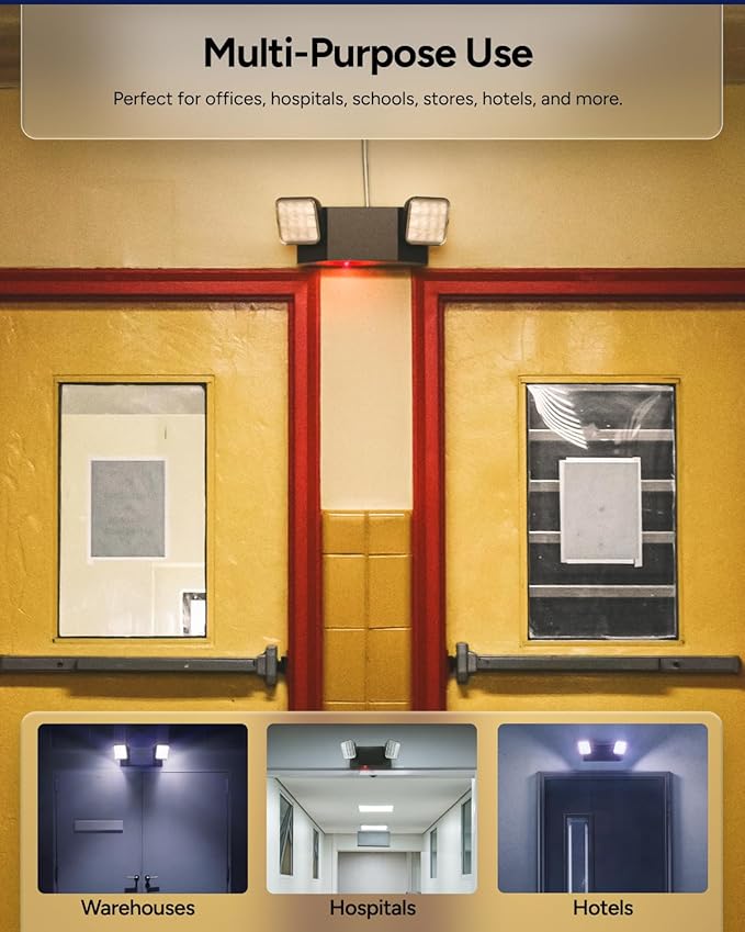 Sunco Emergency Light LED Fixture - Image 7
