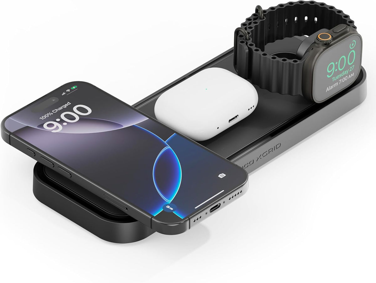 NOCO XGrid XDP3: 3-in-1 Wireless Charging Pad – Charging Station