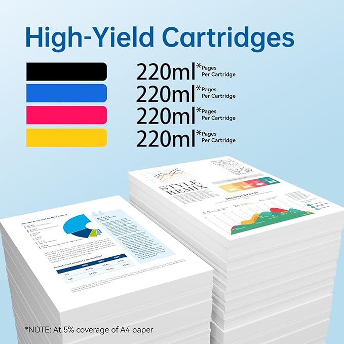 FILLINK ESL4 Ink cartridges 220ml Compatible - Image 3