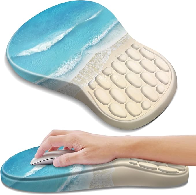 YIWEI Ergonomic Mouse Pad with Wrist Rest by Unknown