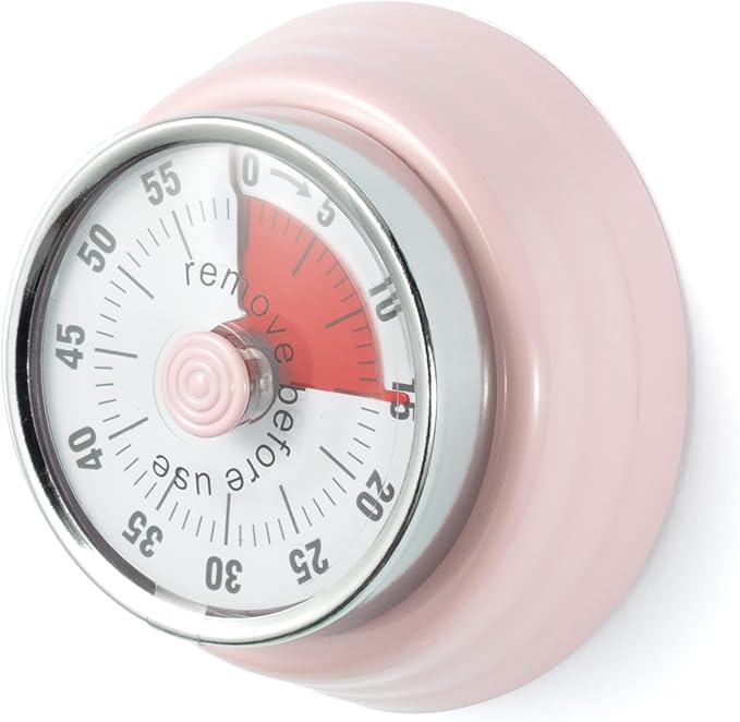 KwonfaiDelil 60-Minute Magnetic Visual Timer, Silent Operation and No Battery by Unknown