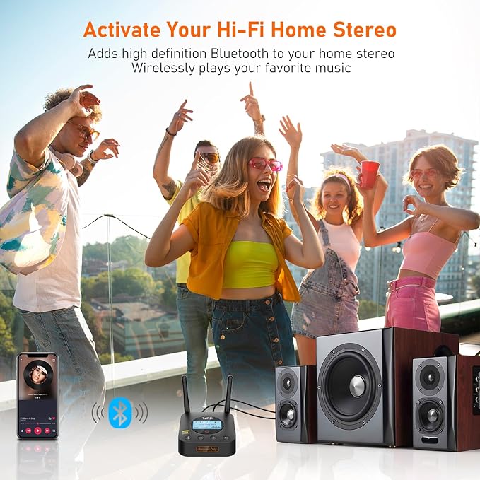 1Mii B06Pro+ Hi-Fi Bluetooth 5.2 Audio Receiver, LDAC Hi-Res Wireless Audio - Image 3