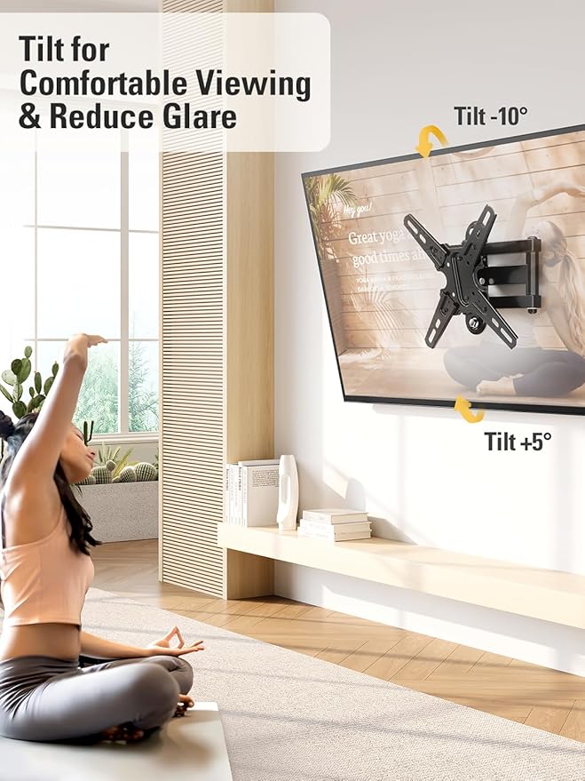 Mounting Dream UL Listed TV Mount Swivel and Tilt - Image 3