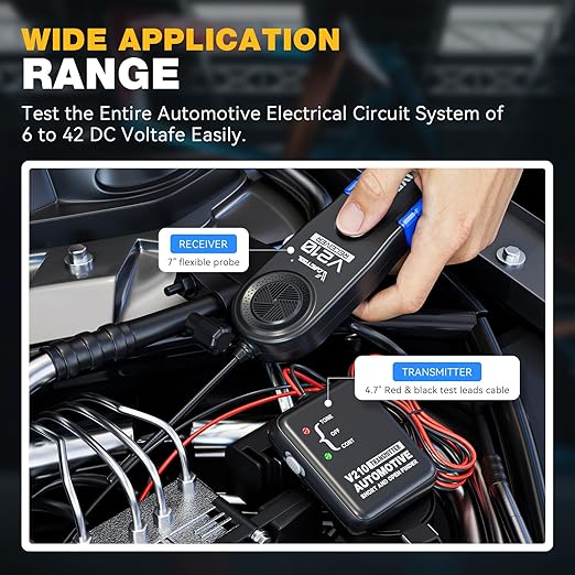 VDIAGTOOL V210 Wire Tracer Electrical Automotive Open & Short Finder Circuit - Image 7