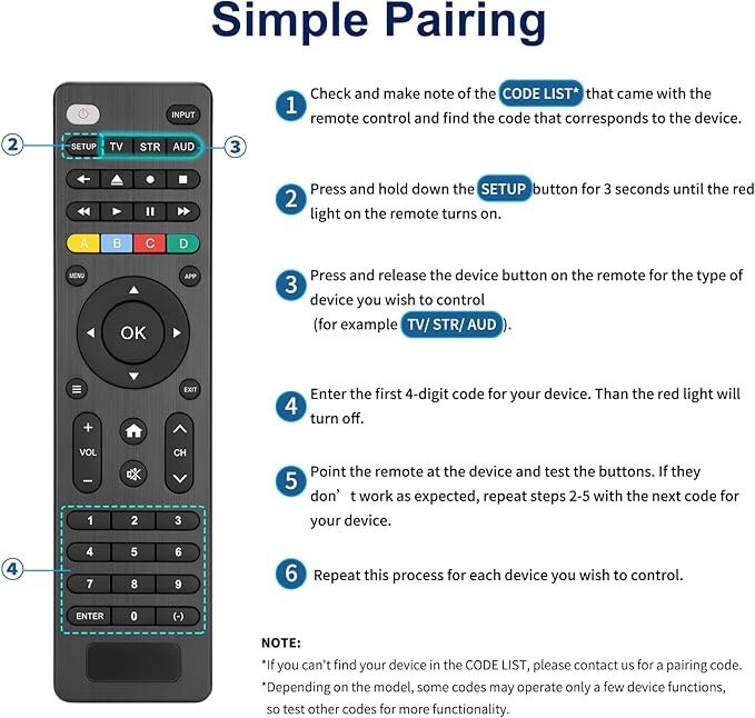 Universal Remote Control TV for - Image 4