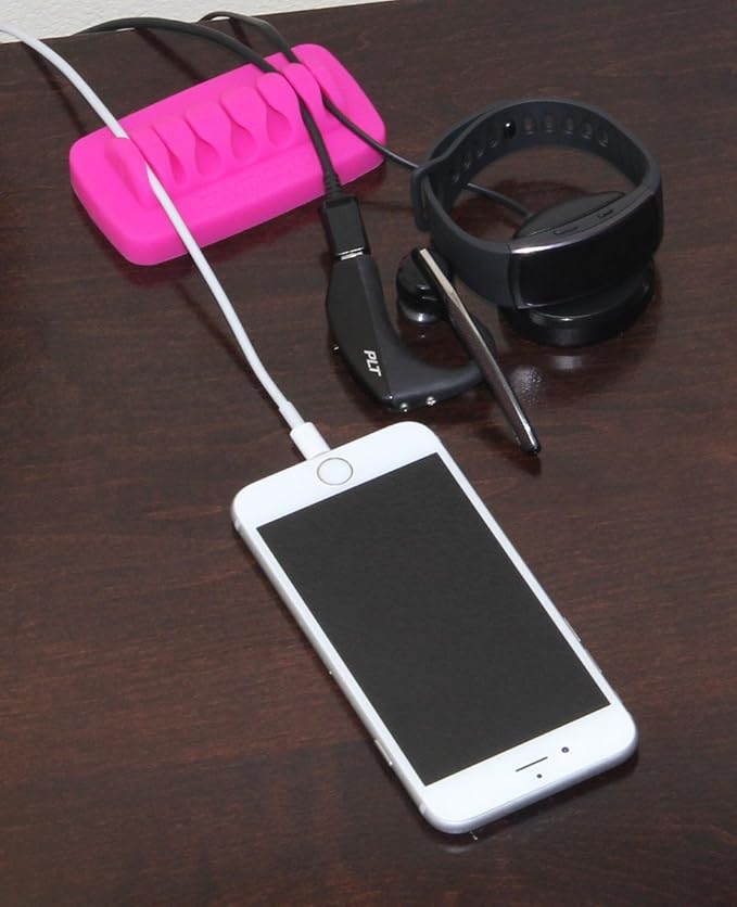 Heaviest Cable Organizer on The Market! Compact and Weighted Desktop Cord - Image 5