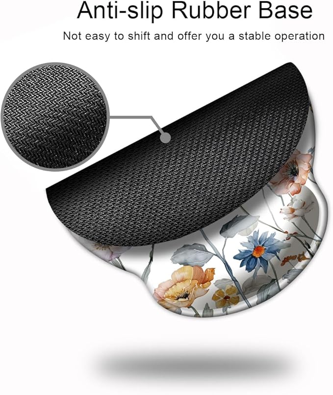 Ergonomic Mouse Pad with Wrist Support, Mouse Pad with Wrist Rest, Relieve - Image 5