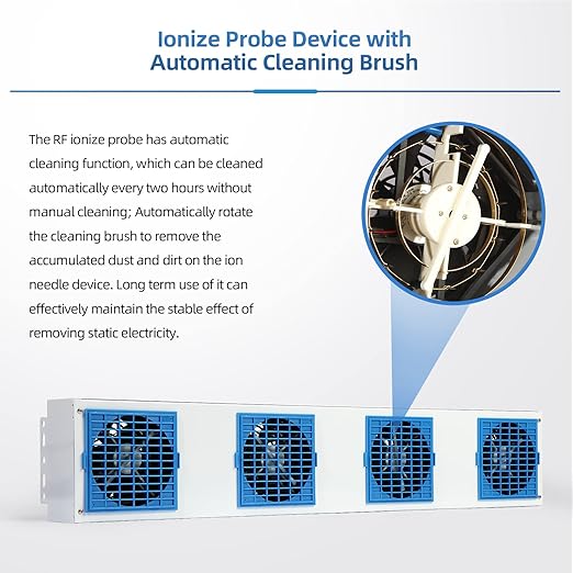 FEITA Ionizing Air Blower New Cleaning Type Anti Static Ionizer Fan ESD Ionizer - Image 4