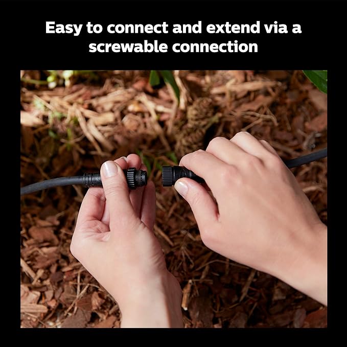 Philips Hue Outdoor 8-Foot Cable and T Connector - Image 2