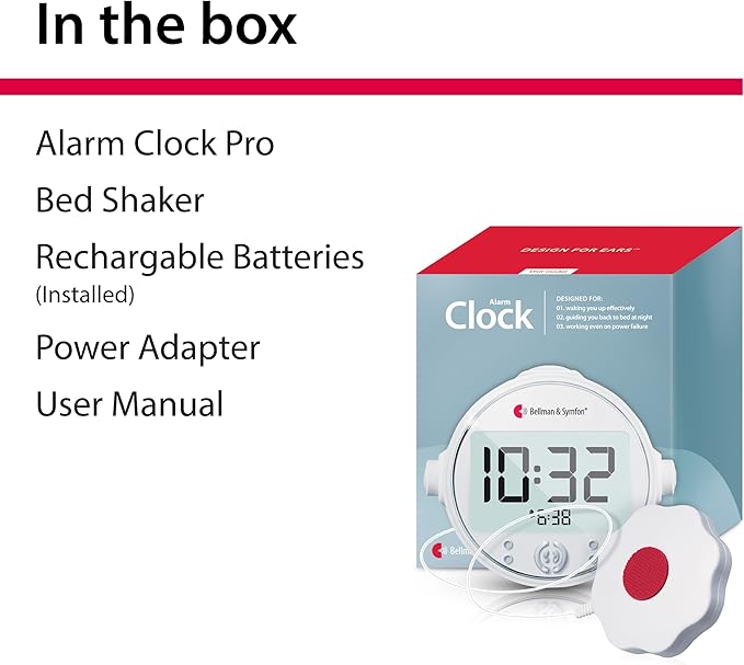 Bellman & Symfon Vibrating Alarm Clock Pro - Image 7