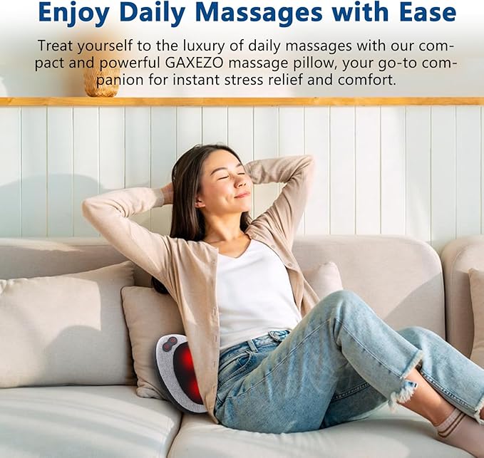 Massage Pillow, Neck and Back Massager - Image 7