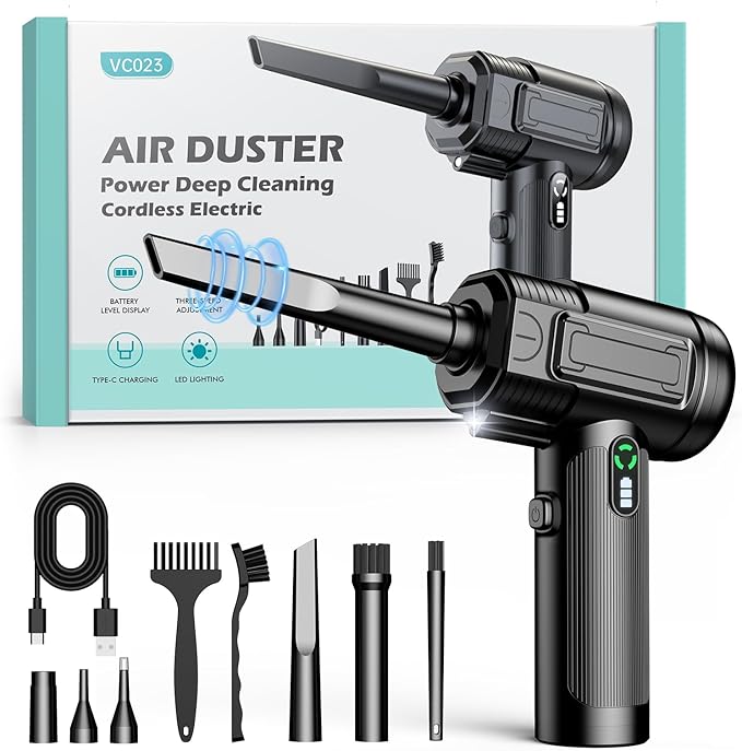Compressed Air Duster: 100000RPM Electric Air Duster - Image 7