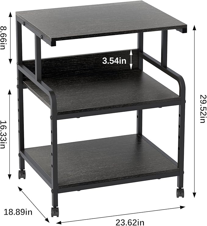 Arbuxzuy Large Printer Stand - Image 4
