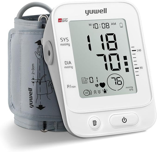 yuwell Blood Pressure Monitor, Large Upper Arm Blood Pressure Cuff, Digital by Yuwell