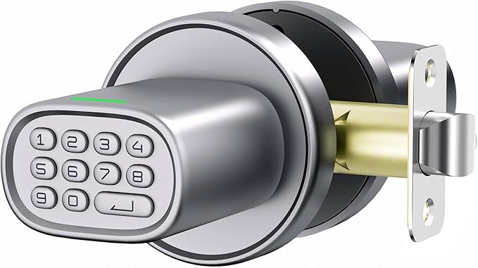 ThorBolt Door Lock Knob with Keypad Keyless Entry Door Knob Electric Coded by ThorBolt