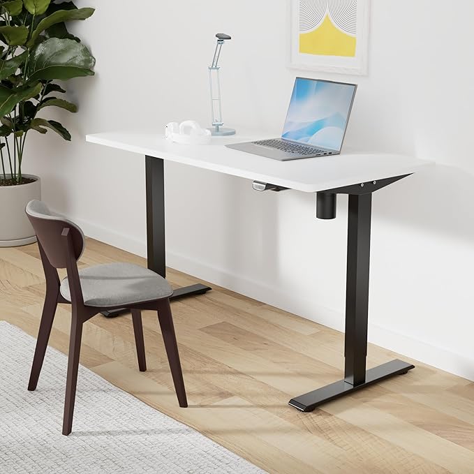 SANODESK Electric Standing Desk 55 x 28 Inches Whole-Piece Desktop Height - Image 2
