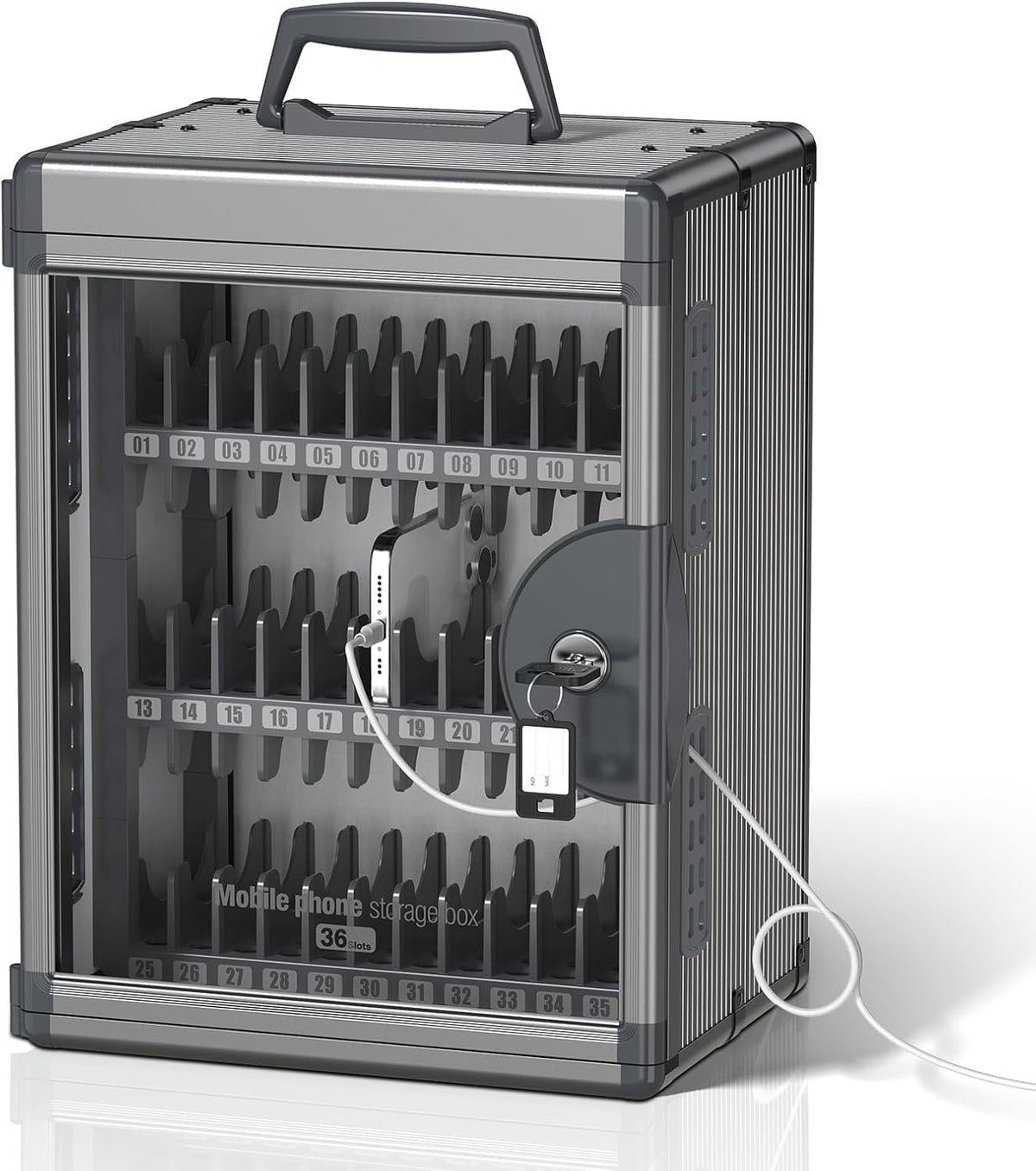 36 slots cell phone locker for classroom with, main product view