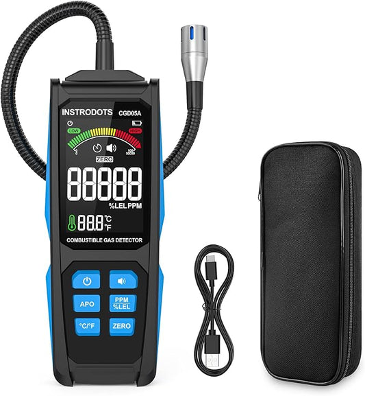 INSTRODOTS Natural Gas Detector, Gas Leak Detector by Instrodots