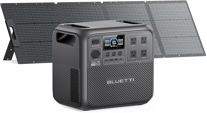 BLUETTI Solar Generator Elite 200 V2 by BLUETTI
