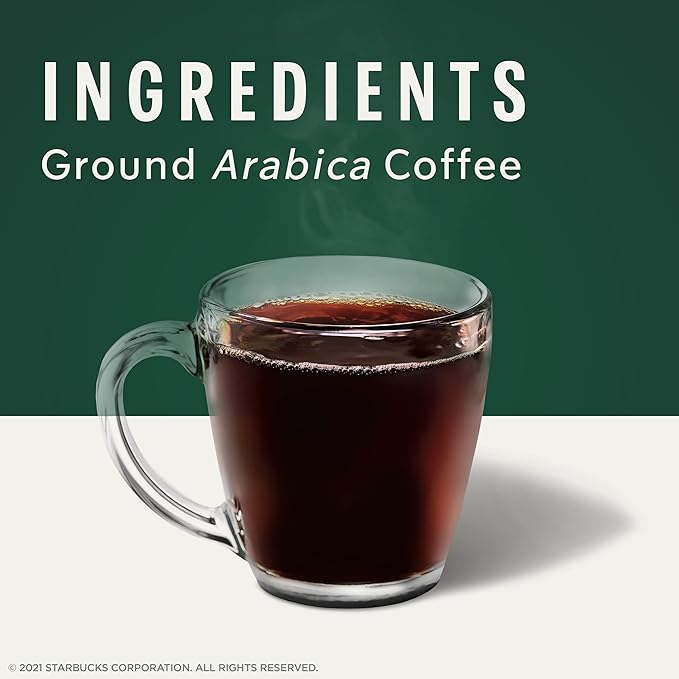 Starbucks Ground Coffee, Dark Roast Coffee, Caffè Verona, 100% Arabica - Image 4