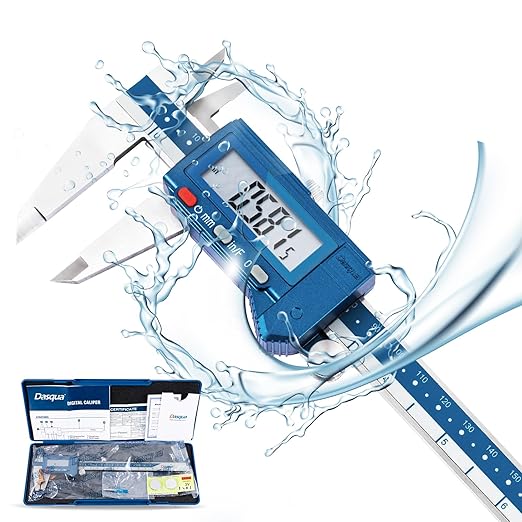 Dasqua Digital Caliper 8", IP54 Stainless Steel Water Resistant Caliper by Dasqua
